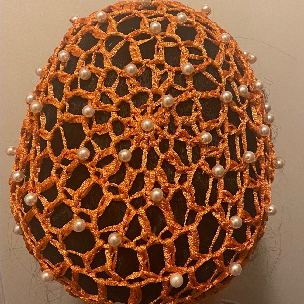 Renaissance Hair Snood Pearl, Tudor, medieval hairnet.